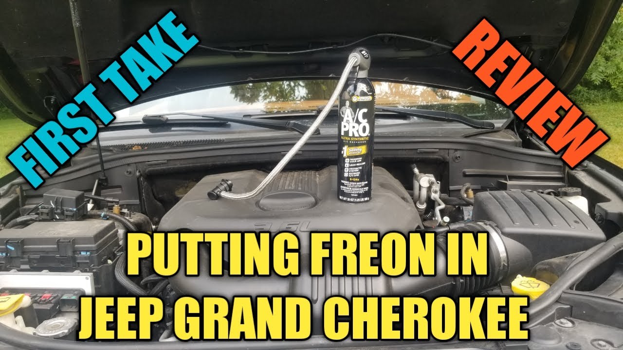 Recharge A/C freon in 2011-2020 Jeep Grand Cherokee /first take review