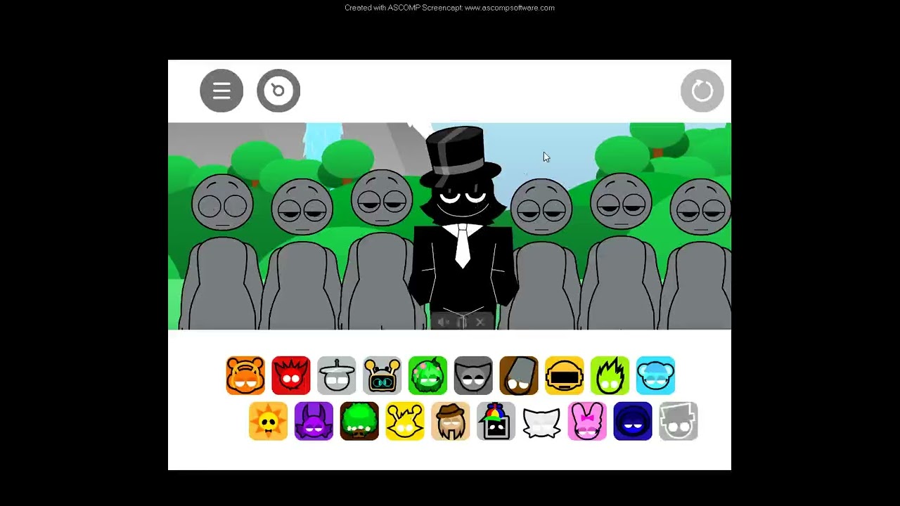 SPRUNKI MISFISMIX MOD MR BLACK