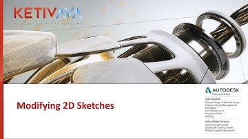 Autodesk Virtual Academy: Modifying 2D Sketches in Inventor