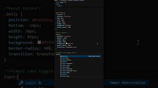 Membuat Animasi Totoro Toggle Button dengan HTML & CSS