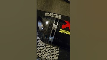 Easiest way to remove a stuck db killer from a AKRAPOVIC slip on exhaust