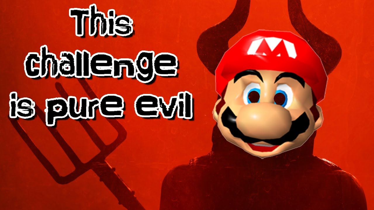 Getting destroyed by the Iron Mario Challenge