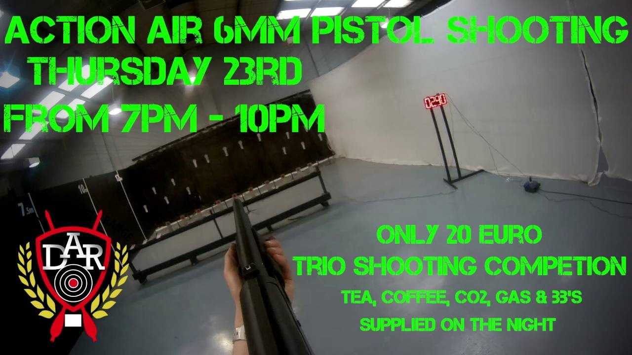 Dublin Airsoft Range Pistol Shooting YouTube