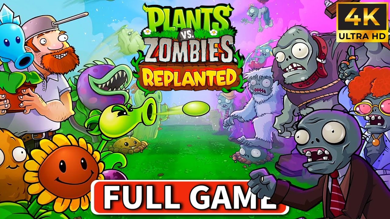 Plants vs. Zombies: Replanted Gameplay Video