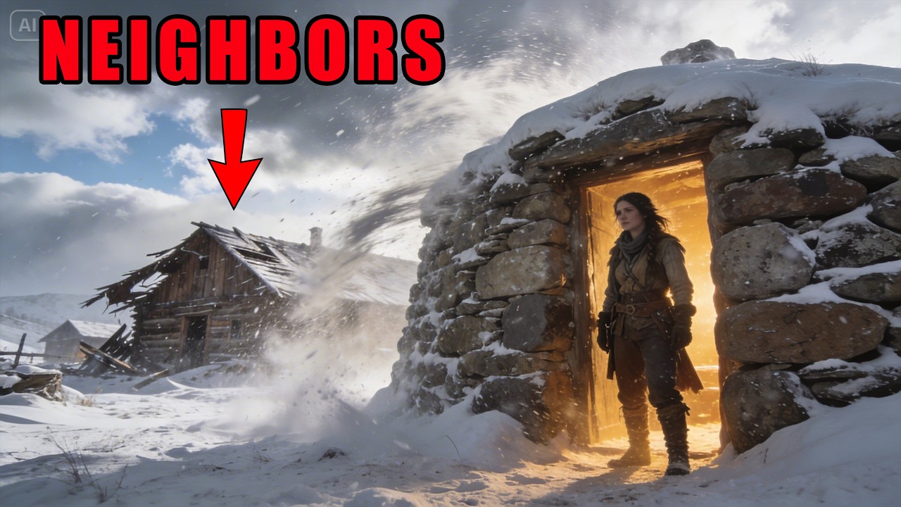 NEIGHBORS MOCKED HER STORMPROOF STONE SURVIVAL SHELTER — UNTIL IT WON COLD WEATHER SURVIVAL
