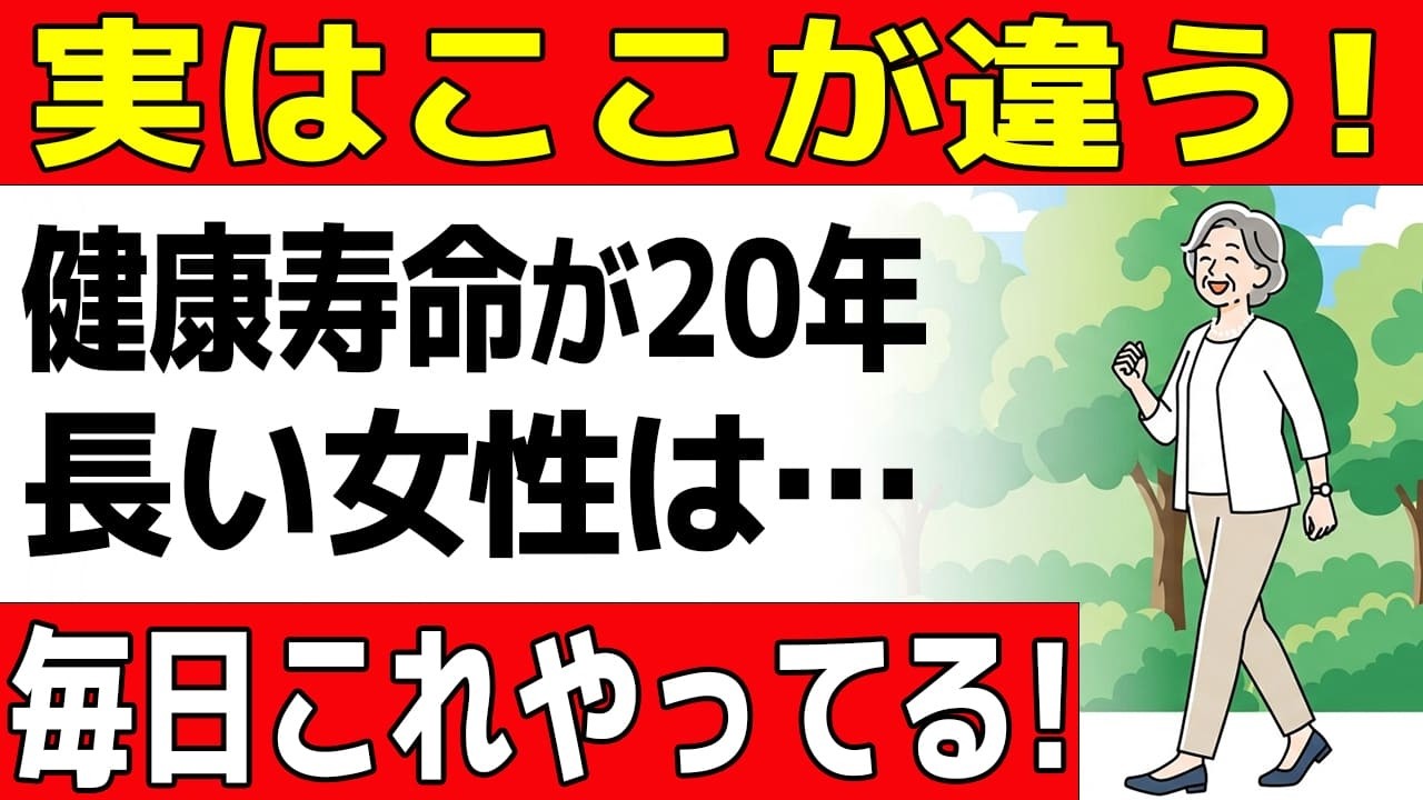 80代で後悔しないために。65歳から変えたい「健康寿命を20年延ばす」秘密のルーティーン（女性編）【60歳からの知恵袋】