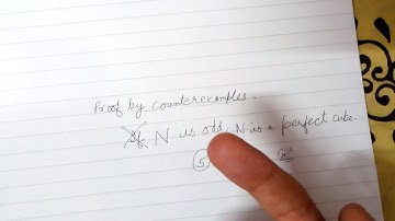 proof by counterexample