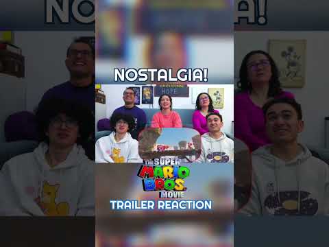 NOSTALGIA! | | Super Mario Bros Movie Trailer 2 REACTION!!