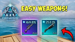 BEST WEAPON LOOT FARM ON GENESIS! | ARK Survival Ascended