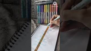 easy calligraphy name writting 🌸 comment your name #calligraphy #namewriting #bhavikacreations