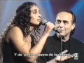 Capture de la vidéo Noa  (Achinoam Nini)  & J.m. Serrat - Que Va A Ser De Ti  (Tve - Septimo) 2000