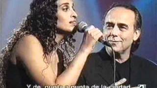 Noa  (Achinoam Nini)  & J.M. Serrat  Que va a ser de ti  (TVE  Septimo) 2000