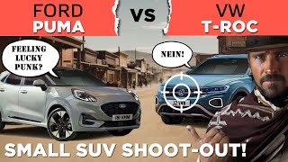 REVIEW - 2024 Ford Puma vs Volkswagen T-Roc. Which Car Wins?