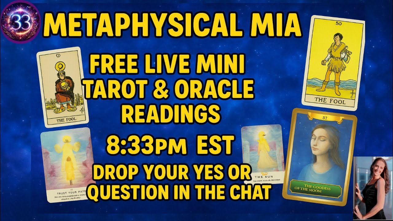 ASK THE CARDS! FREE MINI TAROT & ORACLE CARD READINGS! DROP YOUR YES OR ...
