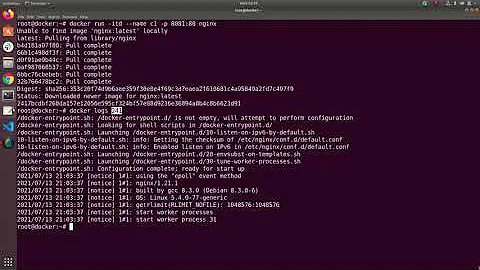 Docker Inspect, Logs, Expose container to outside world.
