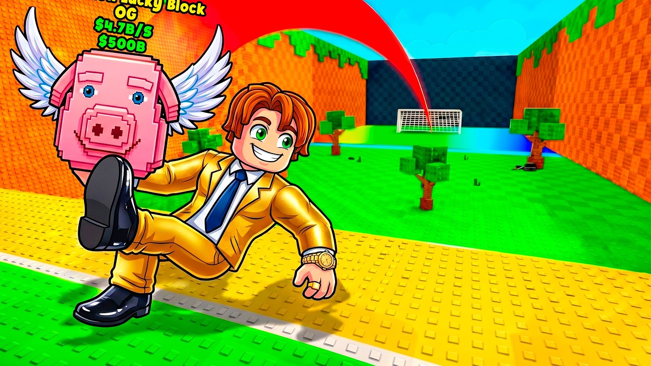 A Lucky Block Turned Him Into a TRILLIONAIRE