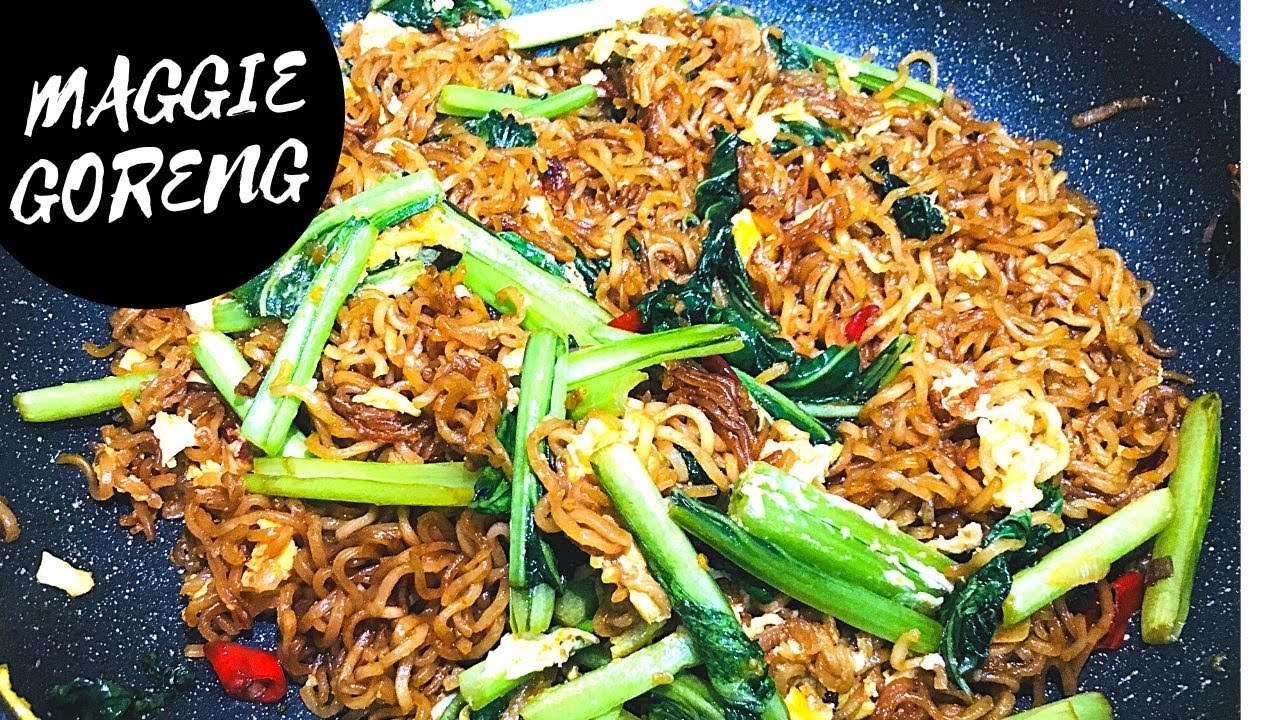 cara buat maggi goreng