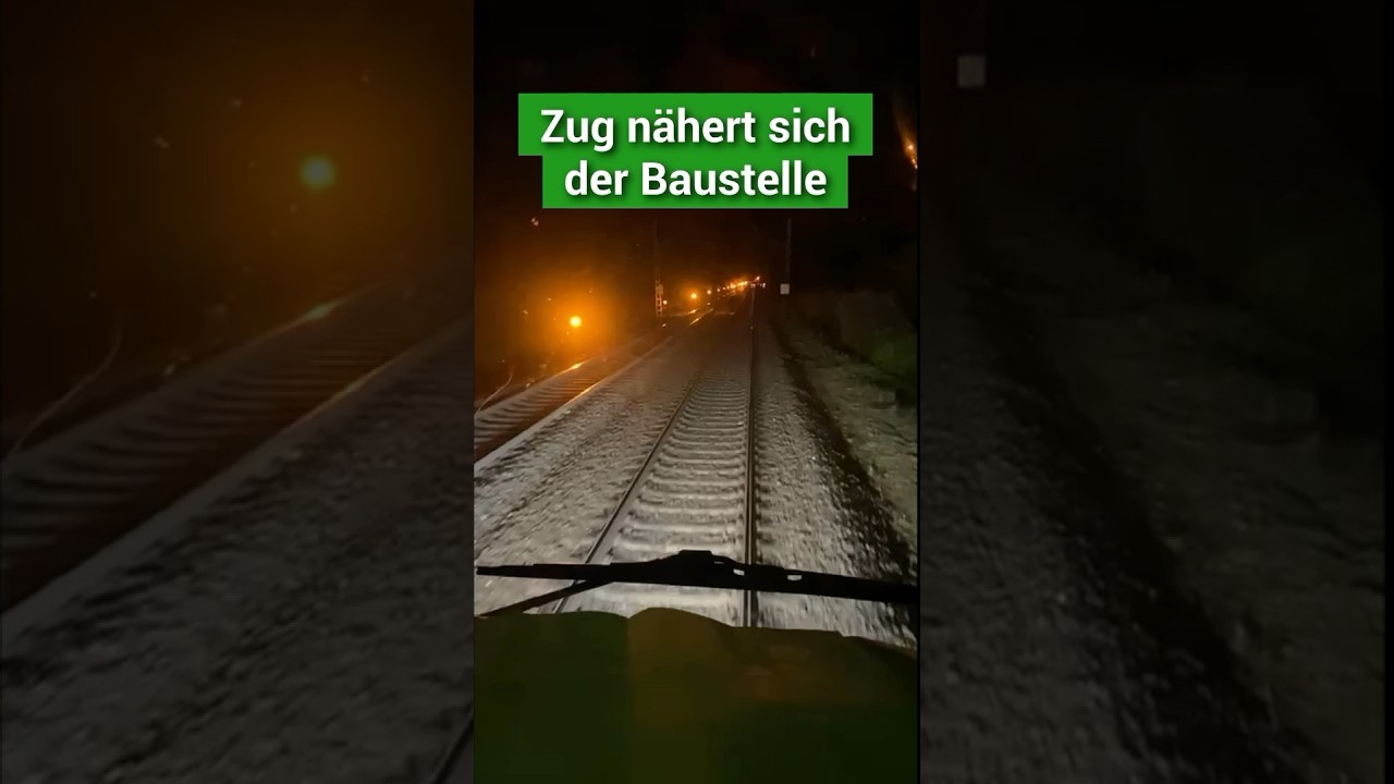 Achtung, der Zug naht! Hier seht Ihr aus Sicht eines Triebfahrzeugführers, unsere Warnanlagen🚨🔊
