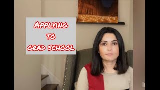 Applying to graduate schools تقديم الطلبات للدراسات العليا