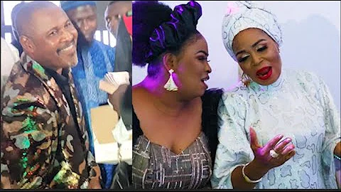 See Rear Video Of Lola Idije &Saheed Balogu Showing Off Their Dancing Skills At His Movie Premiere