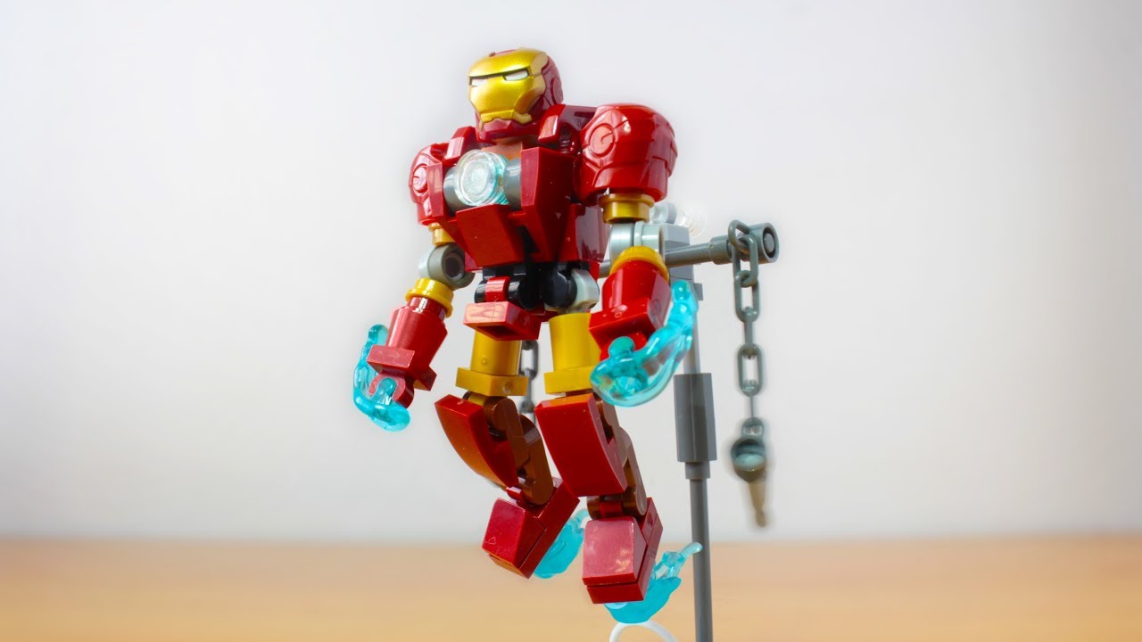 lego custom iron man suits