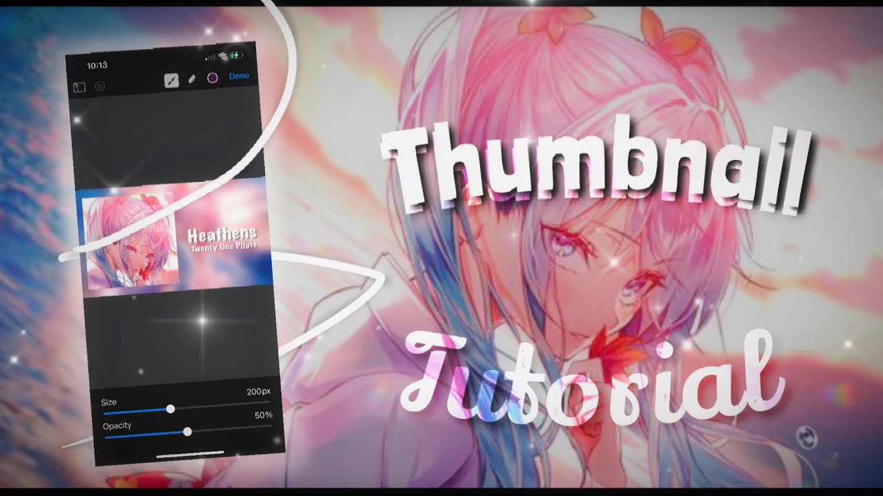 Create attractive anime thumbnails for your amv by Oxiee_