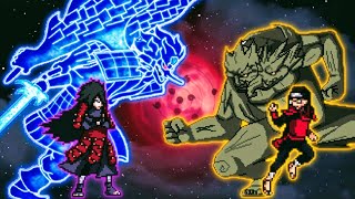 Madara Uchiha V4 OP VS Hokage Hashirama OP in Jump Force Mugen