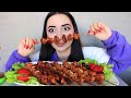 ИДЕЯ БИЗНЕСА МОЕГО ОТЦА/ ШАШЛЫК Mukbang Ayka Emilly