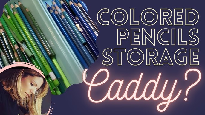 How to Organize Adult Coloring Supplies Pencils Stencils and More