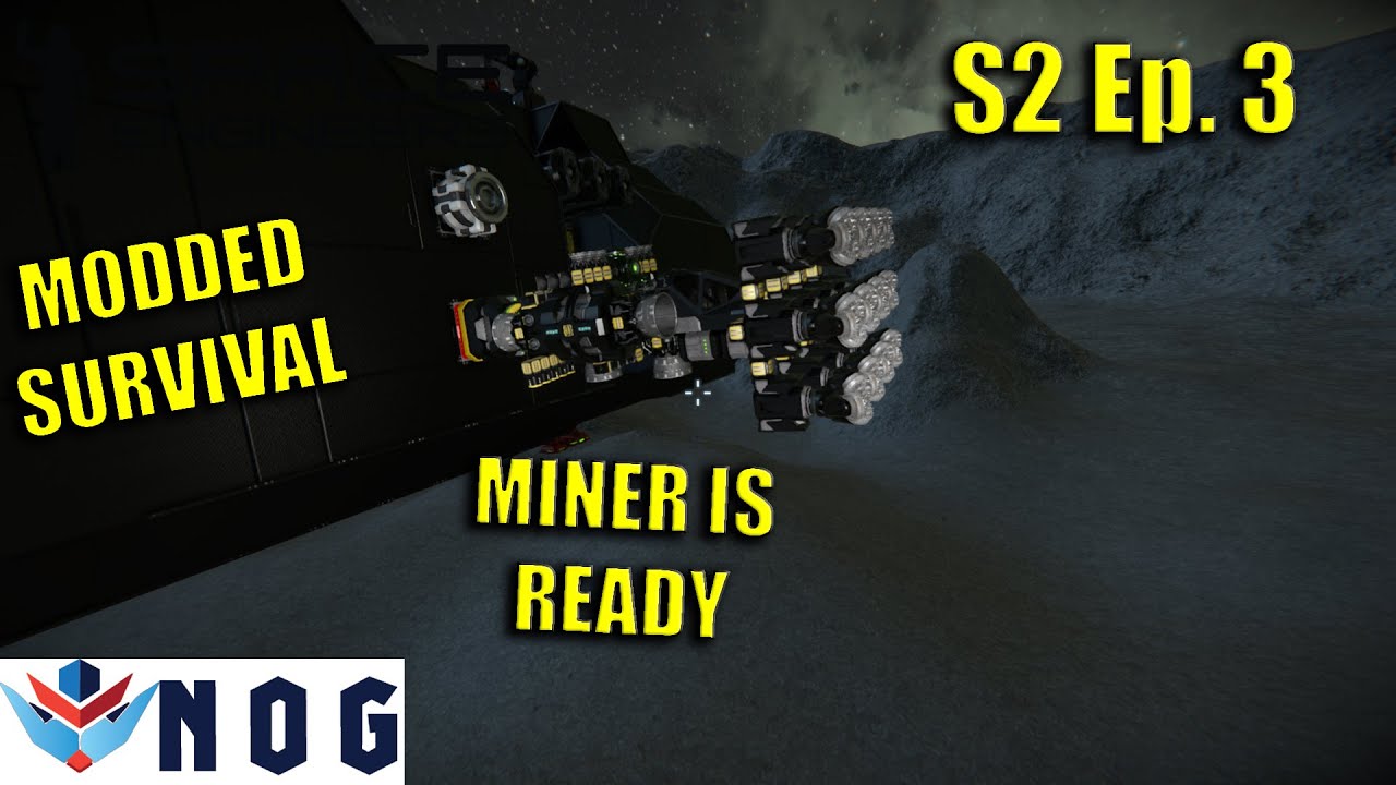 Lets Play Space Engineers Modded Survival S2 Ep3 | Completing the ...
