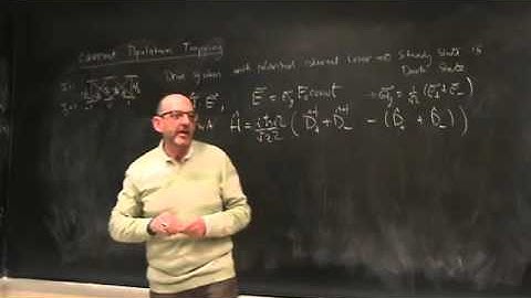 Lec 26   Quantum Trajectories IV  Quantum State Diffusion   Phys 581 Fall 