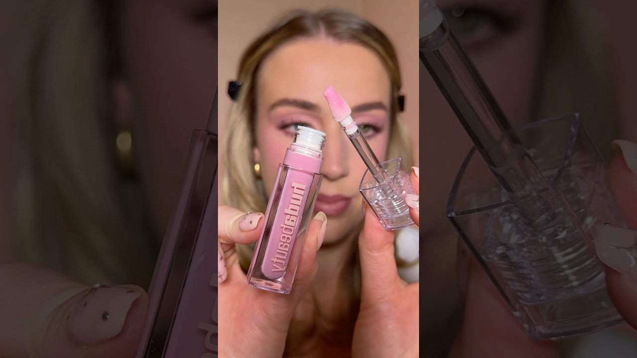 Baby Pink Gloss 🎀 | NEW Huda Beauty UUU-Baby Faux Filler Gloss