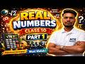 Class 10 Maths Chapter 1: Real Numbers 🚀 Basics + Important Concepts | Part 1 I By Prakhar Sir I