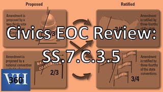 Florida Civics EOC Review: SS.7.C.3.5 - Amendment Process