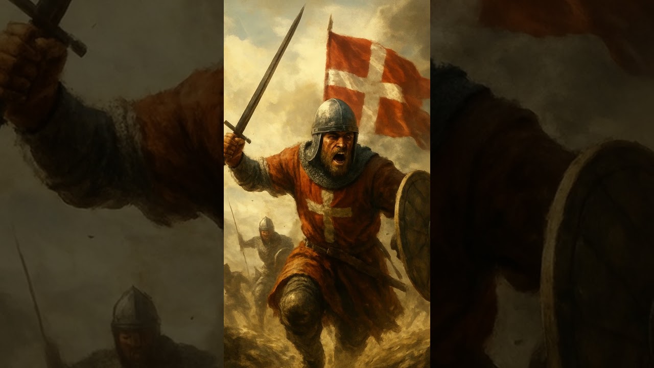 Did a Flag from Heaven Seal Denmark's Victory? 🌟 