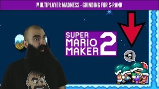 Mario Maker 2 Multiplayer Versus #1 - Grinding for S-Rank