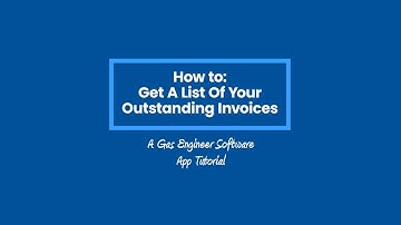 How to Get A List Of Your Outstanding Invoices