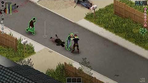 You found a gun in the beginner of the game - Project Zomboid