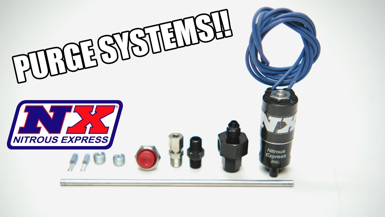 Nitrous Express 15605 Purge Valve Kit for GM 1-Piece MAF and 4.6 3V Plate  Systems