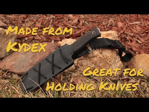 Blackbeard Iron - I made myself a kydex press from some scrap I had laying  around. So I can now offer kydex or leather sheaths. That's it in the  picture. Yes it's