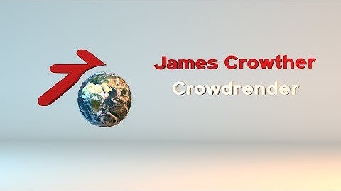 WBMD 2017 - Sydney - James Crowther - Crowdrender addon