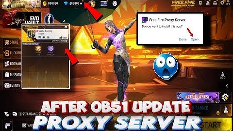 OB51 PROXY SERVER HOW TO DOWNLOAD | GAMEPLAY PROXY SERVER | VIP FFKIPAS BETA PROXY SERVER