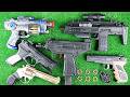 ULTIMATE Toy SMG &amp; Pistol Test! Rapid‑Fire UZI Bead Blaster, Scoped MP7, Gold DX‑6137 Cap Revolver