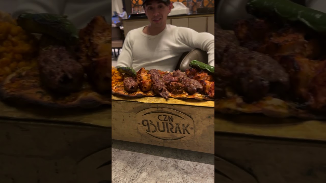 I Tried CZN BURAK'S Most Expensive Dish....