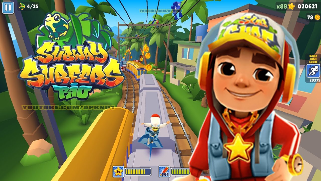 SUBWAY SURFERS GAMEPLAY PC HD 2023 - RIO - JAKE STAR OUTFIT BIG