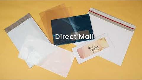 Direct Mail Packaging Options