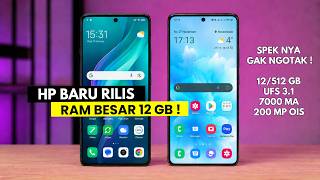 7 HP Terbaru Spesifikasi Tinggi RAM 12 GB Paling Murah 2026