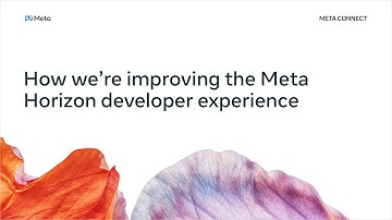 How We’re Improving the Meta Horizon Developer Experience [ASL]