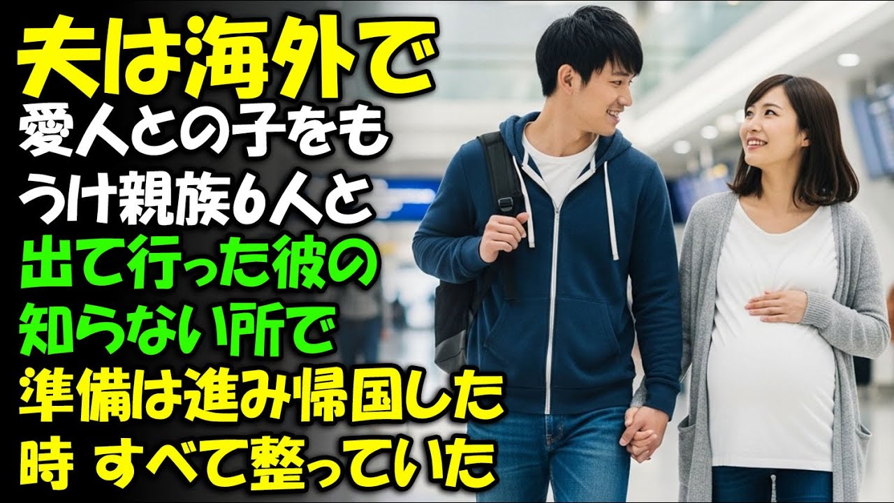 夫は海外で愛人との子どもをもうけ、親族6人と一緒に出て行った。彼が知らないまま静かに進めていた準備が、帰国した時にはすべて整っていた。