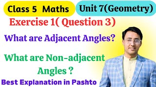 Full What are adjacent angels | What are Non-adjacent angles Class 5 Maths Unit 7 Exercise 1 Question 3 News